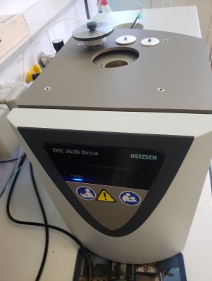 Sirius 3500 Differential Scanning Calorimeter (DSC)  (Netzsch) (-40°C - 600°C)